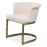 Silla de comedor Eichholtz Bofinger en tejido Bouclé color crema