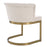 Silla de comedor Eichholtz Bofinger en tejido Bouclé color crema