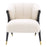 Silla Eichholtz Pavone en tejido Bouclé color crema