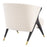 Silla Eichholtz Pavone en tejido Bouclé color crema
