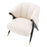 Silla Eichholtz Pavone en tejido Bouclé color crema