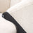 Silla Eichholtz Pavone en tejido Bouclé color crema