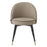 Silla de comedor Eichholtz Cooper, ecopiel beige, conjunto de 2