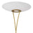 Antique brass finish | white glass
