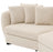 Sofá Eichholtz Sidney de tela beige Nuoro