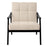 Sillón Eichholtz Mortensen de tela Nuoro beige