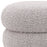 Taburete Eichholtz Tulum en tela Bouclé gris