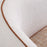 Sillón izquierdo Eichholtz San Marino en tela Crema, tela Vintage naranja