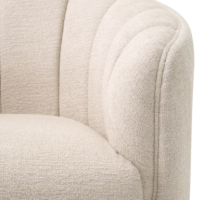 Sillón Eichholtz Agostino de tela Nuoro beige