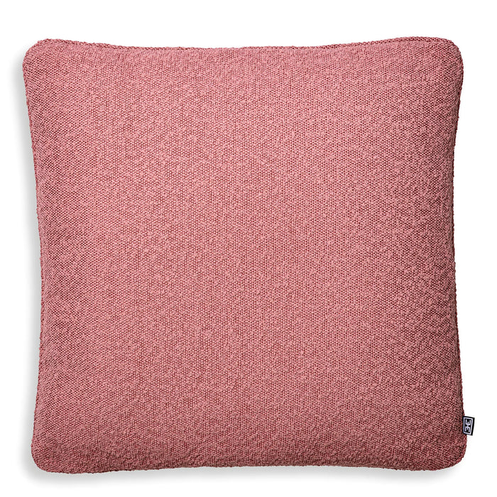 Almohada Eichholtz Bouclé L en tejido Bouclé rosa