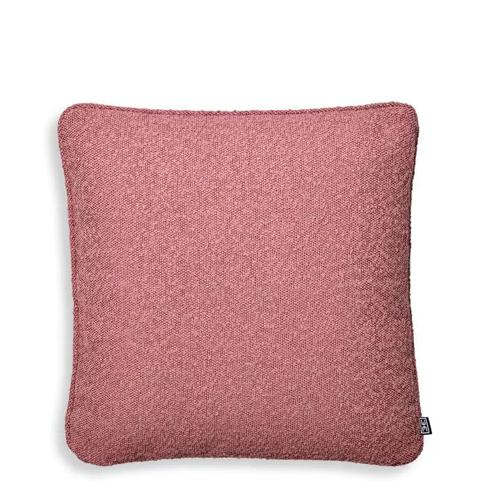 Almohada Eichholtz Bouclé S en tejido Bouclé rosa