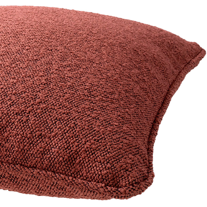 Almohada Eichholtz Bouclé L en tejido Bouclé rojo