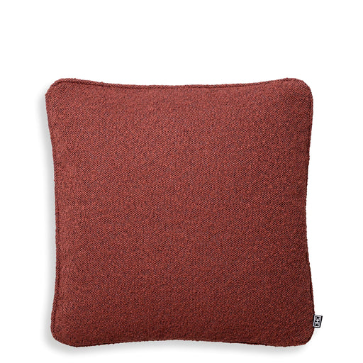 Almohada Eichholtz Bouclé S en tejido Bouclé rojo