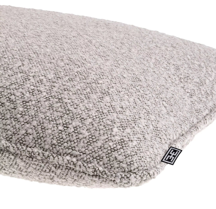 Almohada Eichholtz Bouclé S de tejido Bouclé gris