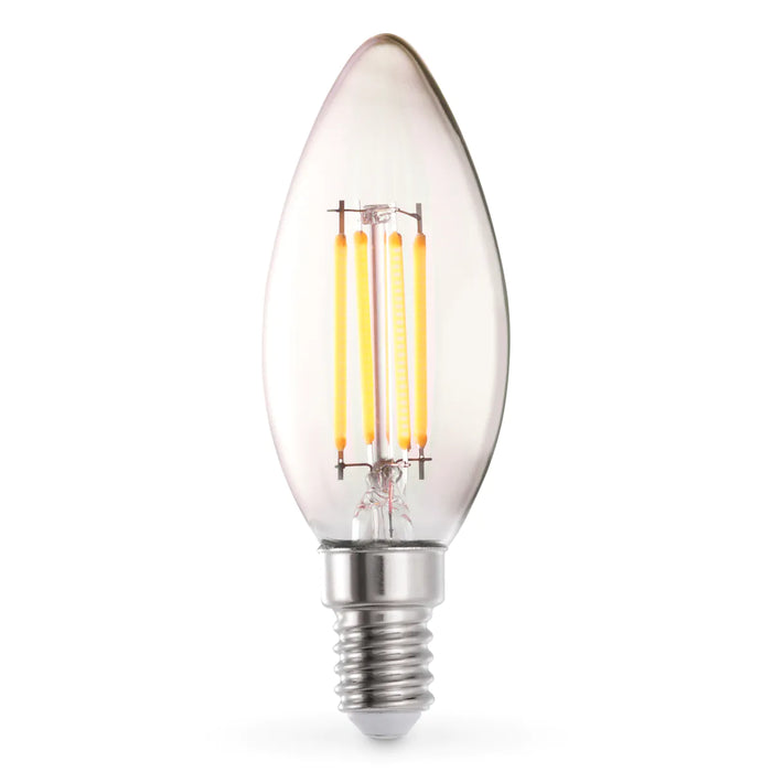 Bombilla LED E14 de 4W, set de 4