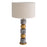 Antique brass finish | honed grey marble