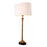 Vintage brass finish | black granite base