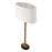Vintage brass finish | black granite base