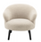 Sillón Eichholtz Moretti con tapizado color crema Brisbane