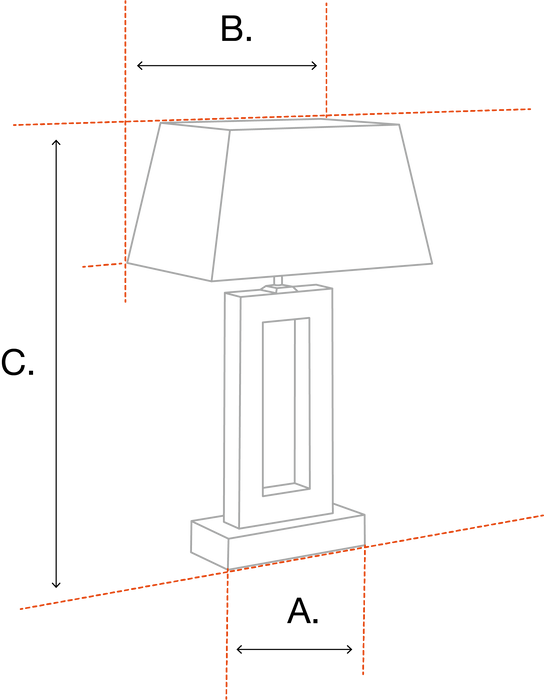 Eichholtz Universal Lámpara de mesa de cristal